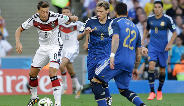 Đức đã vượt qua Argentina để đăng quang tại World Cup 2014