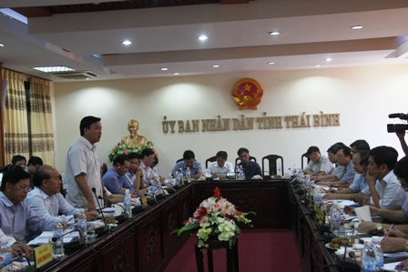 Bộ trưởng Đinh La Thăng trực tiếp gỡ khó cho nhiều dự án giao thông tại Thái Bình