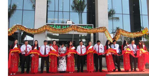 Lễ cắt băng khánh thành tòa nhà Trung tâm Hành chính Đà Nẵng