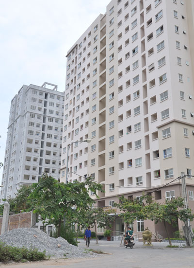 Nhà cho người thu nhập thấp ở khu đô thị mới Việt Hưng, Long Biên