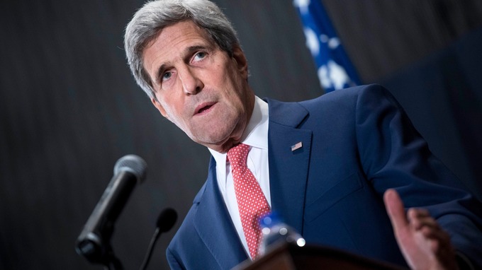 Ngoại trưởng Mỹ John Kerry. Ảnh:Reuters