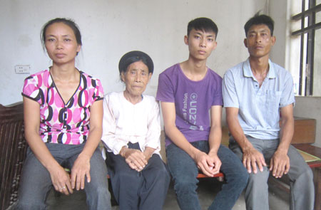 Gia đình thủ khoa nghèo Nguyễn Văn Sơn