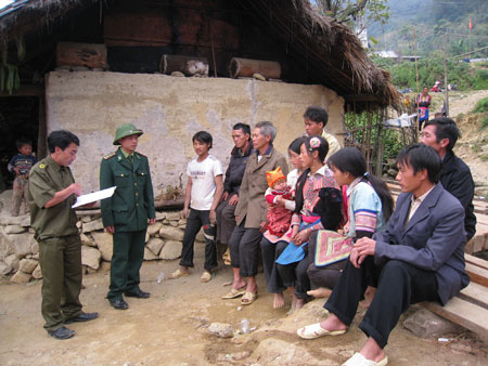 Tuyên truyền đường lối chính sách của Đảng và Nhà nước cho đồng bào dân tộc - ảnh minh họa