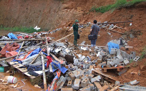 Hiện trường vụ sạt lở nghiêm trọng khiến 11 người thương vong tại Lạng Sơn sáng 17/9