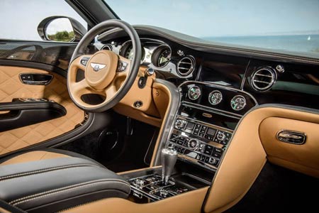 Nội thất tùy biến của Mulsanne Speed - Ảnh: Bentley