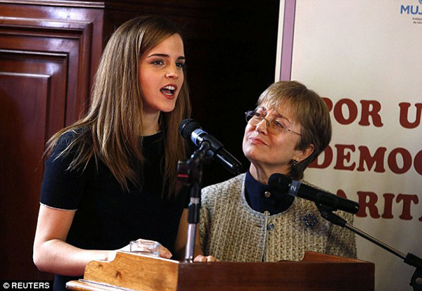 Emma Watson vận động cho vấn đề bình đẳng giới và quyền của phụ nữ 