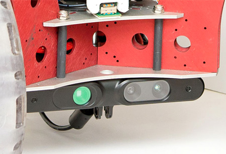 Camera và cảm biến chiều sâu của Snapdragon Rover, trông khá giống Kinect​