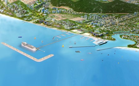Phối cảnh cảng hành khách quốc tế Phú Quốc