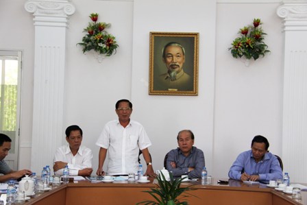 Ông Nguyễn Thanh Sơn, Bí thư tỉnh ủy Kiên Giang đề nghị tư vấn lập phương án tài chính để kêu gọi đầu tư