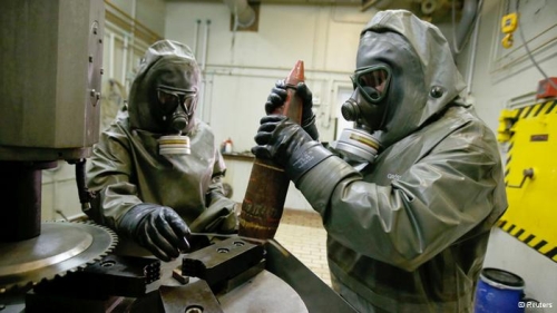 Các thanh sát viên quốc tế tiêu huỷ vũ khí hoá học ở Syria