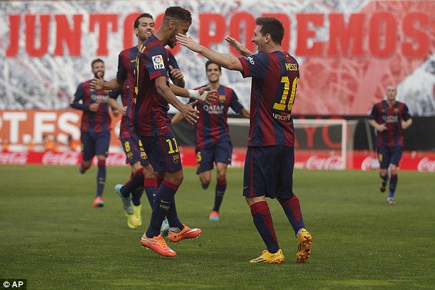 Messi - Neymar cùng nổ súng giúp Barca giành chiến thắng