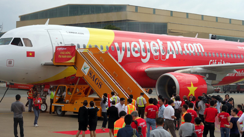Tỷ lệ chậm hủy chuyến bay của Vietjet Air giảm từ 40% xuống 16%