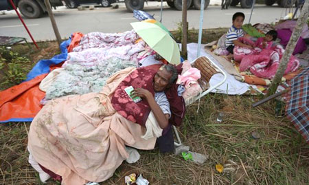 124 nghìn người mất nhà vì trận động đất tại Vân Nam vừa qua