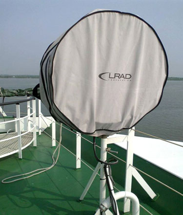 Hệ thống LRAD trên tàu 8001