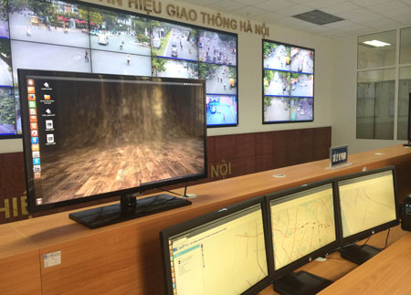 Hơn 40 điểm giao thông trong nội thành Hà Nội được lắp camera