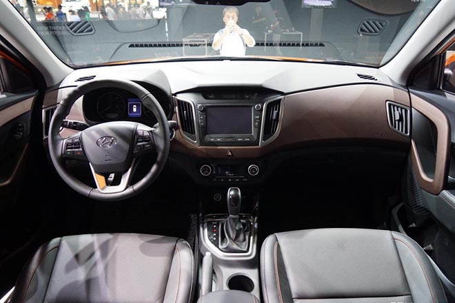 Nội thất Hyundai ix25 - Ảnh: Indiacarnews