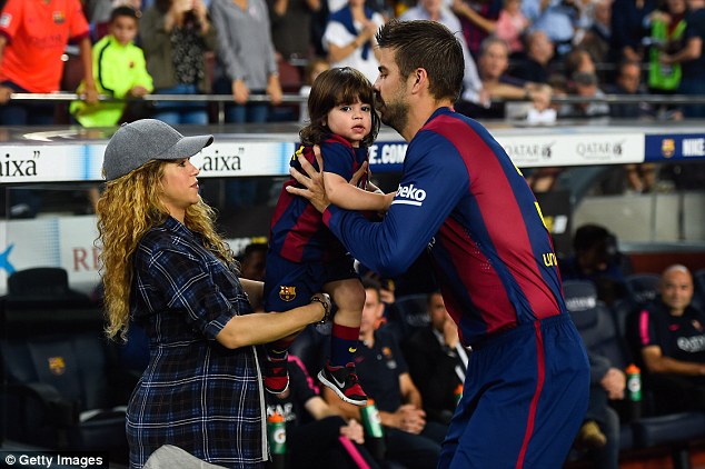 Shakira và Pique đã có 1 cô con gái