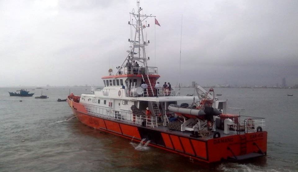 Tàu SAR 412 trong một lần khẩn cấp lên đường cứu ngư dân bị nạn