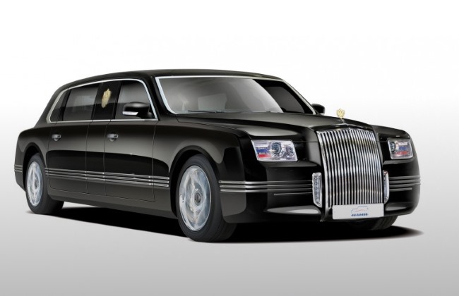 Chiếc limousine được cho là phương tiện mới của Tổng thống Nga Putin