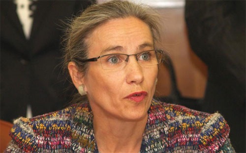 Bà Nienke Trooster, Đại sứ Hà Lan tại Việt Nam.