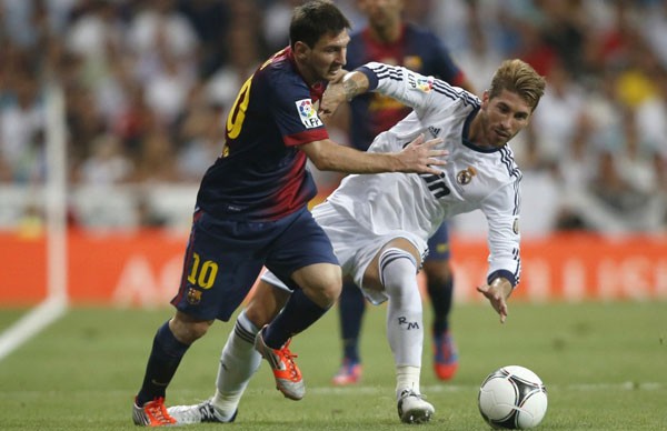 Messi đã gặp chấn thương trước trận đấu với Real