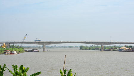 Cầu Trà Giang hoàn thành vượt tiến độ 5 tháng