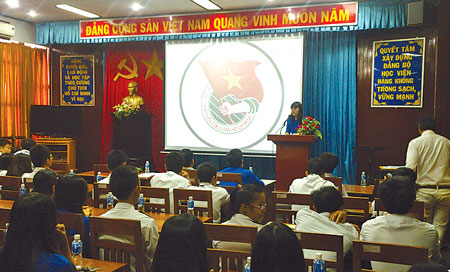 Phổ biến văn hóa an toàn hàng không tại Học viện Hàng không Việt Nam