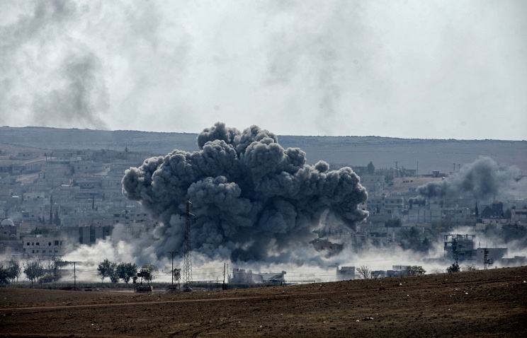 Phiến quân IS tại Kobani đang chịu sự không kích của liên minh