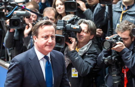 Thủ tướng Anh David Cameron tuyên bố không nộp khoản tiền 2,1 tỉ euro cho EU vào ngày 1/12