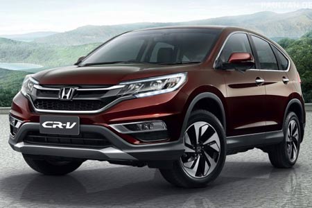 Honda CR-V 2015 tại Thái Lan - Ảnh: Paultan