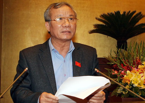 Chủ nhiệm Ủy ban Quốc phòng - an ninh Nguyễn Kim Khoa - ảnh VnExpress