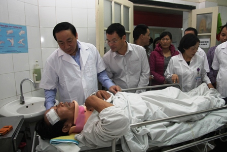 Động viên bệnh nhân Phong yên tâm điều trị
