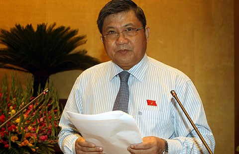 Chủ nhiệm Ủy ban Kinh tế của QH Nguyễn Văn Giàu - ảnh TTXVN