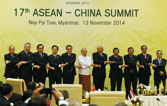 Các nhà lãnh đạo tham dự Hội nghị cấp cao ASEAN - Trung Quốc