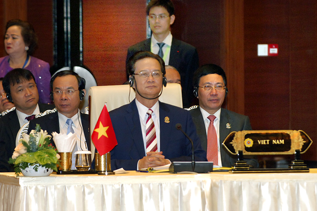 Thủ tướng Nguyễn Tấn Dũng và đoàn đại biểu cấp cao Việt Nam tại phiên họp toàn thể