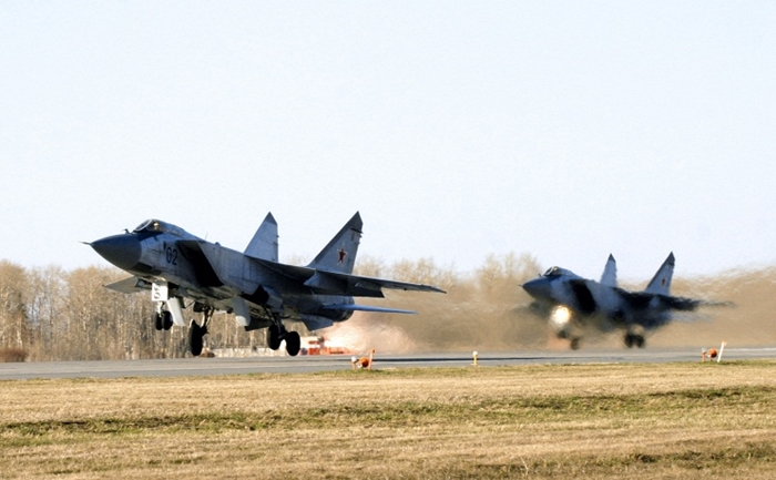 Máy bay chiến đấu siêu thanh MiG-31 có thể đạt vận tốc đến 3.000 km/h