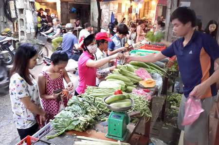 Nhiều loại hàng hóa đã giảm trong những ngày gần đây 