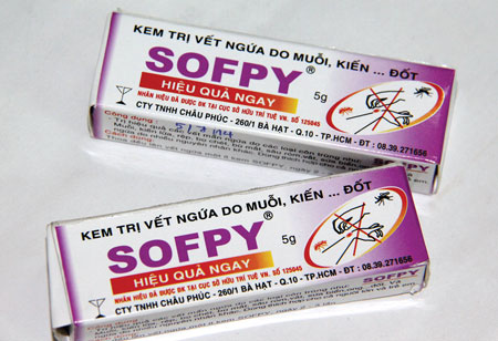 Sản phẩm SOFPY không có giấy phép lưu hành nhưng vẫn bán tràn lan trong các tiệm thuốc tây