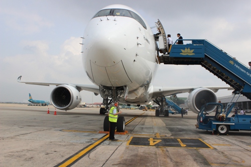 Với thiết kế thân rộng, A350 có khả năng vận chuyển 369 hành khách