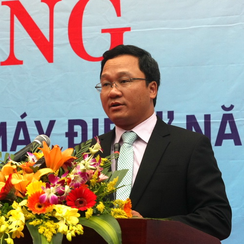 Ông Khuất Việt Hùng, Phó Chủ tịch Uỷ ban ATGT Quốc gia phát động cuộc thi