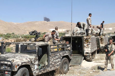 Quân đội Lebanon tham chiến chống IS tại khu vực 