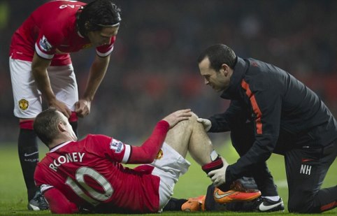Chấn thương của Rooney không nghiêm trọng