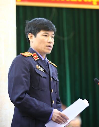 Đại diện VKS tranh tụng