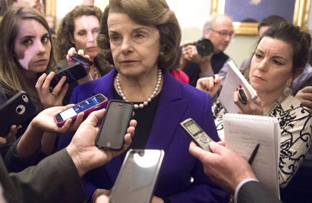 Chủ tịch Ủy ban Tình báo Thượng viện Dianne Feinstein