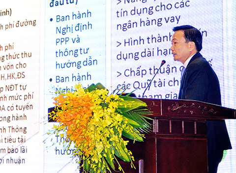 Ông Nguyễn Danh Huy - Vụ trưởng, Trưởng ban Quản lý các dự án đối tác công tư (Bộ GTVT)