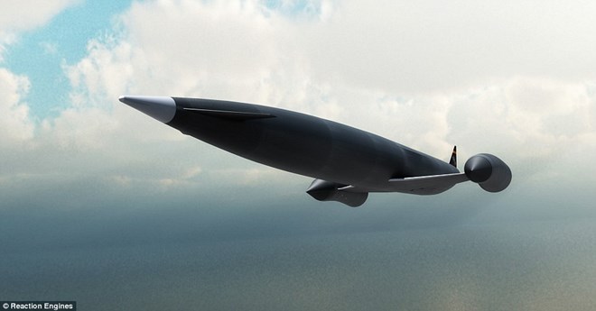 Mô hình máy bay siêu tốc Skylon. (Nguồn: DM)