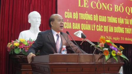 Thứ trưởng Nguyễn Văn Công nói chuyển các BQL từ các Cục chuyên ngành về Bộ GTVT để quản các dự án lớn tốt hơn