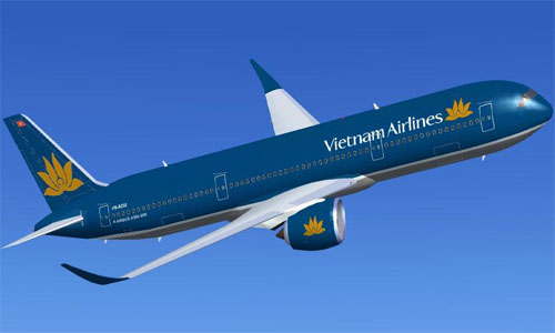 Máy bay của hãng Vietnam Airlines (ảnh minh họa)
