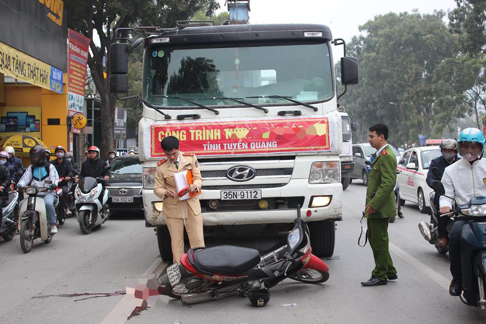 Hiện trường vụ tai nạn