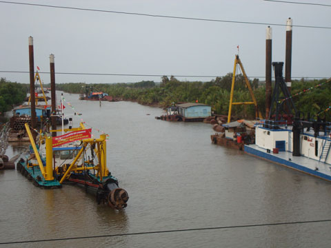 Dự án Luồng cho tàu lớn vào sông Hậu là dự án trọng điểm quốc gia